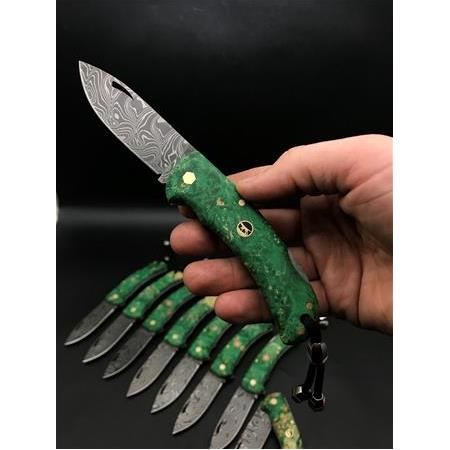 Damascus Kilitli Çakı BB39-5