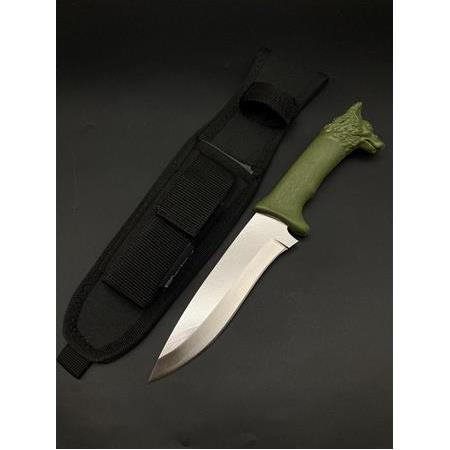 Plastik Kurt Başlı Sivri Bıçak BB33-2